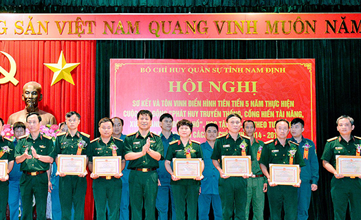 Bài 2: Bộ Chỉ huy quân sự tỉnh Nam Định - Nhân lên giá trị cao đẹp 